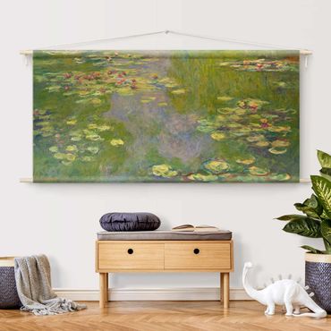 Arazzo da parete - Claude Monet - Ninfee verdi