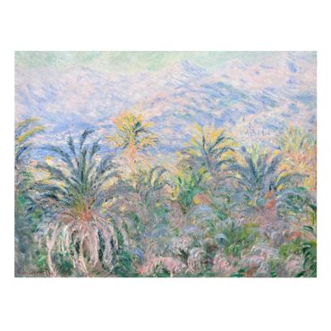 Stampa su tela - Claude Monet - Palme a Bordighera - Orizzontale 4:3