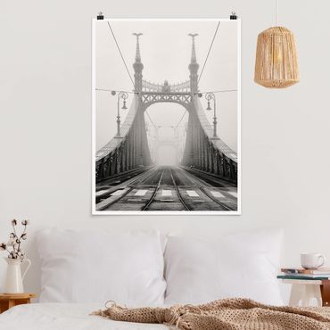 Poster - Ponte A Budapest - Verticale 4:3