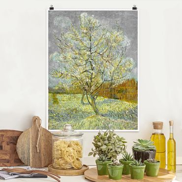 Poster - Vincent Van Gogh - Rosa Pesco - Verticale 4:3