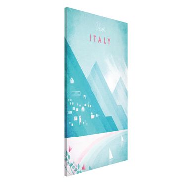 Lavagna magnetica - Poster di viaggio - Italia - Formato verticale 4:3