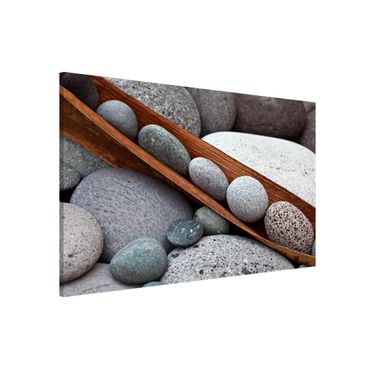 Lavagna magnetica - Ancora Vita Con Grey Stones - Formato orizzontale 3:2