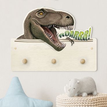 Appendiabiti per bambini - Dinosauro T - Rex