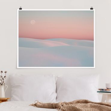 Poster - Dune al chiaro di luna