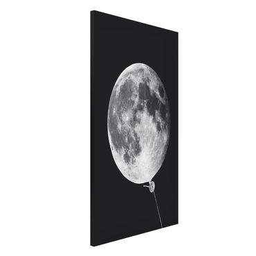 Lavagna magnetica - Balloon Con La Luna - Formato verticale 4:3