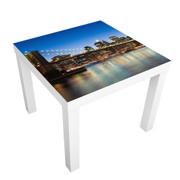 Carta adesiva per mobili IKEA - Lack Tavolino Brooklyn Bridge in New York