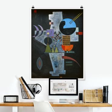 Poster - Wassily Kandinsky - cruciforme - Verticale 4:3