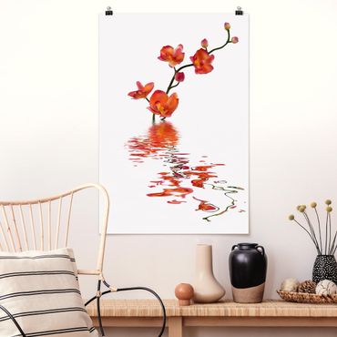 Poster - Flamy Orchid Waters - Verticale 3:2