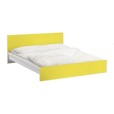 Carta adesiva per mobili IKEA - Malm Letto basso 180x200cm Colour Lemon Yellow