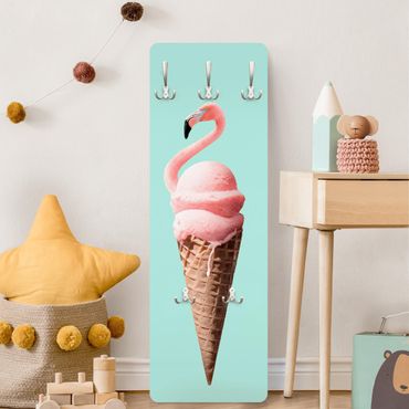 Appendiabiti - Ghiaccio Con Flamingo