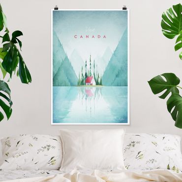 Poster - Poster di viaggio - Canada - Verticale 3:2