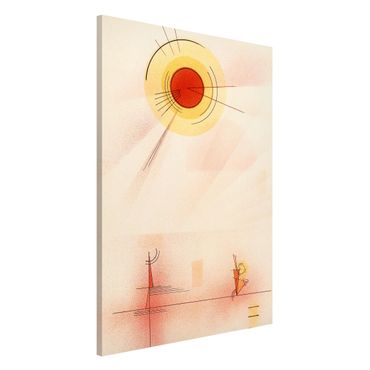 Lavagna magnetica - Wassily Kandinsky - Radiazione - Formato verticale 2:3