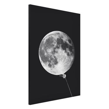 Lavagna magnetica - Balloon Con La Luna - Formato verticale 2:3