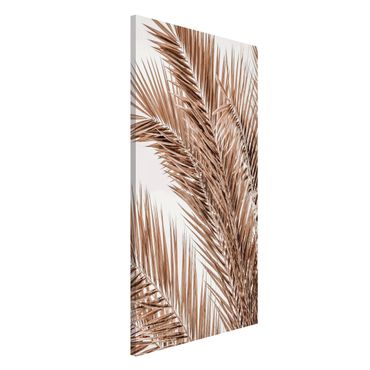 Lavagna magnetica - Ramo di palma color bronzo
