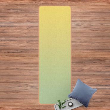 Tappetino yoga - Gradiente cromatico verde prato