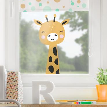 Adesivi da finestra - Baby Giraffe