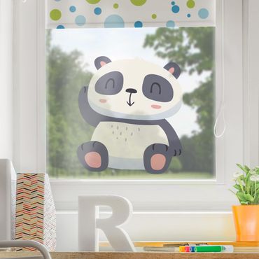 Adesivi da finestra - Sweet Panda