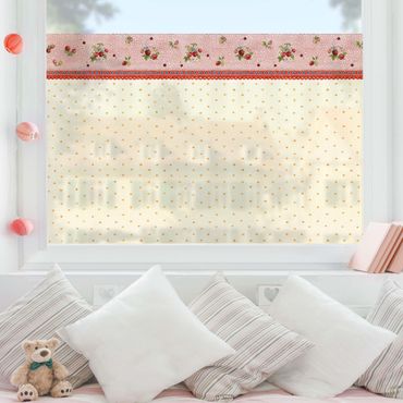 Decorazione per finestre - The Strawberry Fairy - Strawberry Pattern