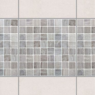 Adesivo per piastrelle - Mosaic Tiles Marble Look 20x20 cm