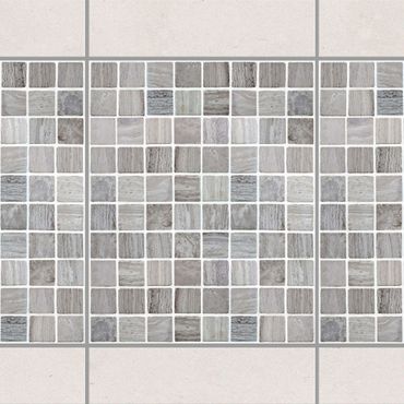 Adesivo per piastrelle - Mosaic Tiles Marble Look 20x25 cm