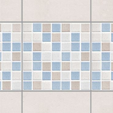Adesivo per piastrelle - Mosaic Tile Sea Sand 15x15 cm