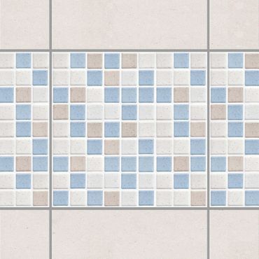 Adesivo per piastrelle - Mosaic Tile Sea Sand 20x20 cm