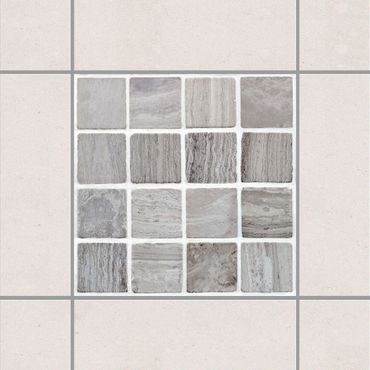 Adesivo per piastrelle - Mosaic Tiles Marble Look 10x10 cm