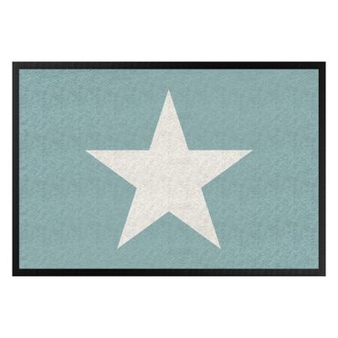 Zerbino - Star In Turquoise Grey