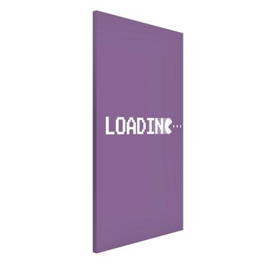 Lavagna magnetica - Scritta Gaming Loading - Formato verticale 3:4