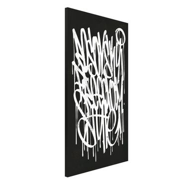 Lavagna magnetica - Graffiti Art Freedom Style - Formato verticale 3:4