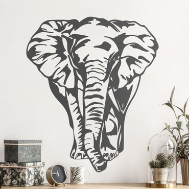Adesivo murale - grande elefante