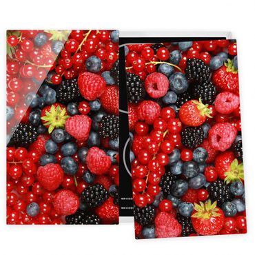 Coprifornelli in vetro - Fruity Berries
