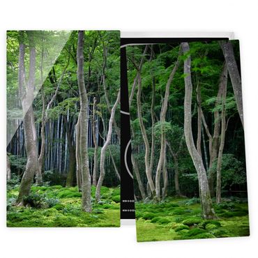 Coprifornelli in vetro - Japanese Forest