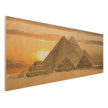 Quadro in legno - Dream of Egypt - Panoramico