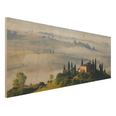 Quadro in legno - Country House in Tuscany - Panoramico