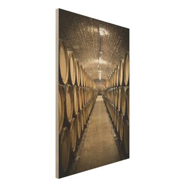 Quadro in legno - Wine cellar - Verticale 2:3