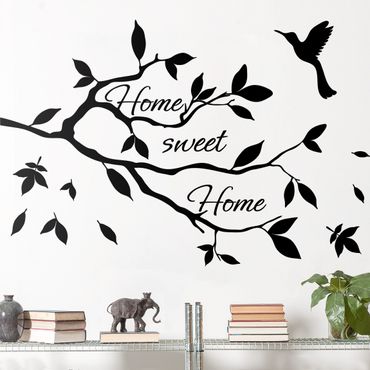 Adesivo murale - Home Sweet Branch