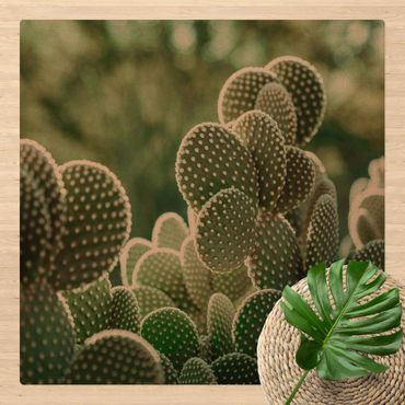 Tappetino di sughero - Cactus - Quadrato 1:1