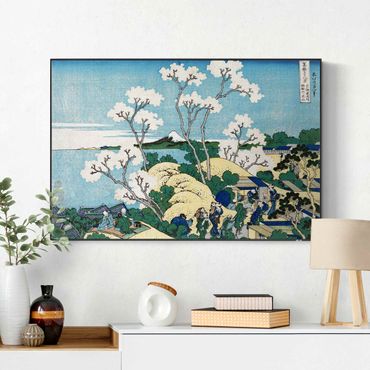 Quadro fonoassorbente intercambiabile - Katsushika Hokusai - Il Fuji da Gotenyama