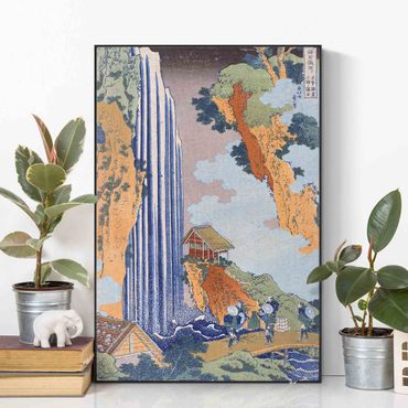 Quadro fonoassorbente intercambiabile - Katsushika Hokusai - Cascata di Ono
