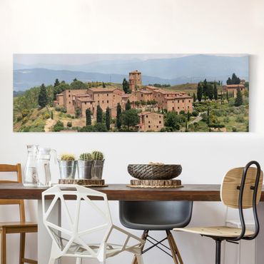 Stampa su tela - Charming Tuscany - Panoramico