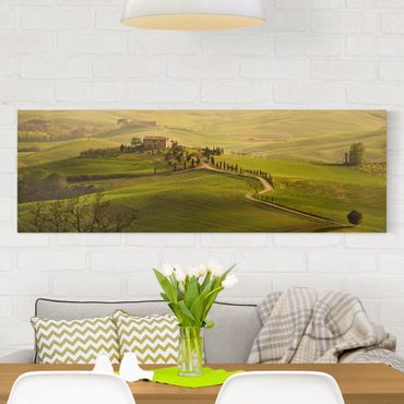 Stampa su tela - Chianti Tuscany - Panoramico