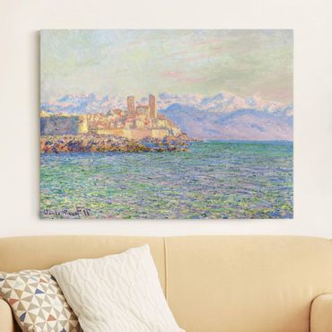 Stampa su tela - Claude Monet - Antibes, Le Fort - Orizzontale 4:3