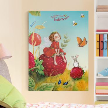 Stampa su tela - The Strawberry Fairy - Enchanting - Verticale 3:4