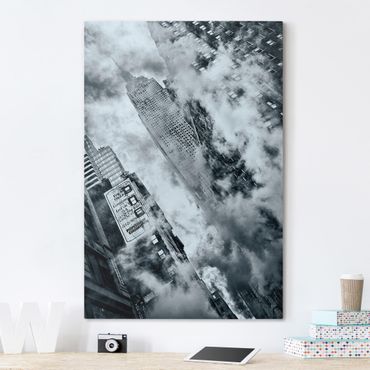 Stampa su tela - Facciata della Empire State Building - Verticale 2:3