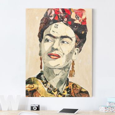 Stampa su tela - Frida Kahlo - Collage No.2 - Verticale 3:4