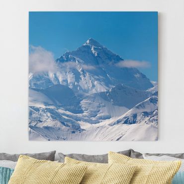 Stampa su tela - Mount Everest - Quadrato 1:1