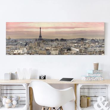 Stampa su tela - Paris Close - Panoramico