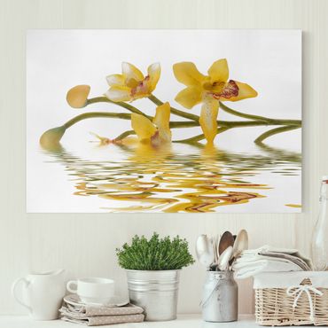 Stampa su tela - Saffron Orchid Waters - Orizzontale 3:2