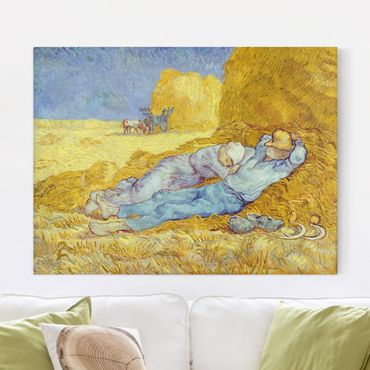 Stampa su tela - Vincent van Gogh - Il Pisolino - Orizzontale 4:3